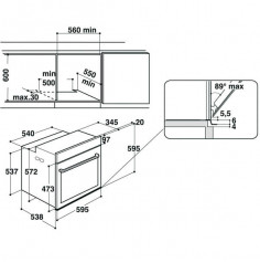 Quraşdırılan soba Hotpoint FI4 854 C IX HA